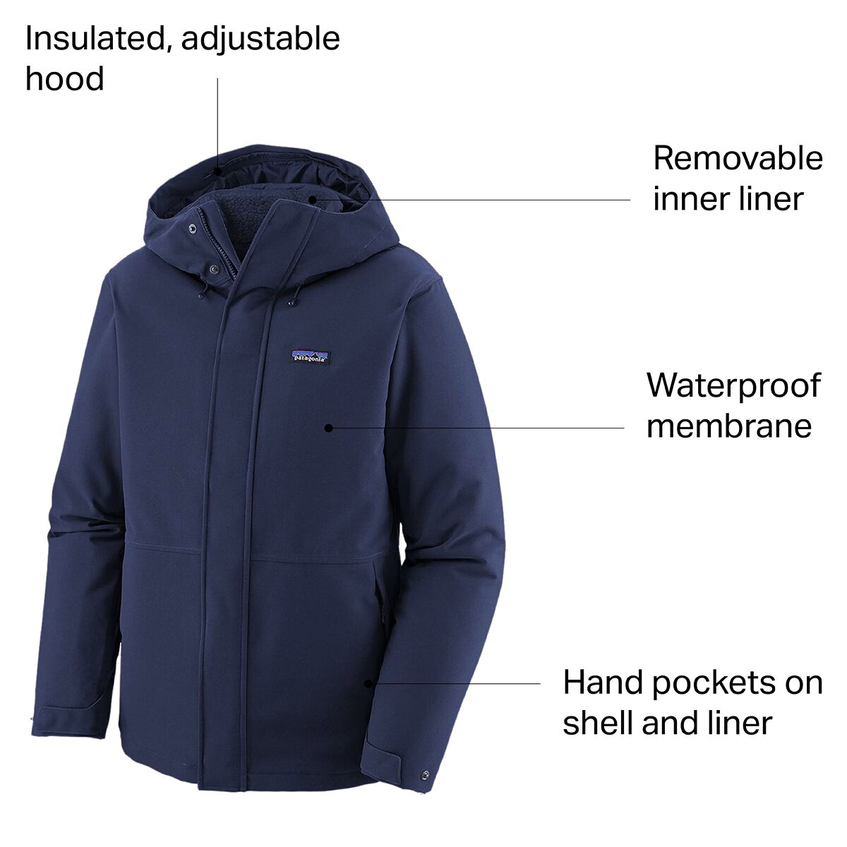Patagonia Lone Mountain 3 in 1 Jacket Men s Clothing