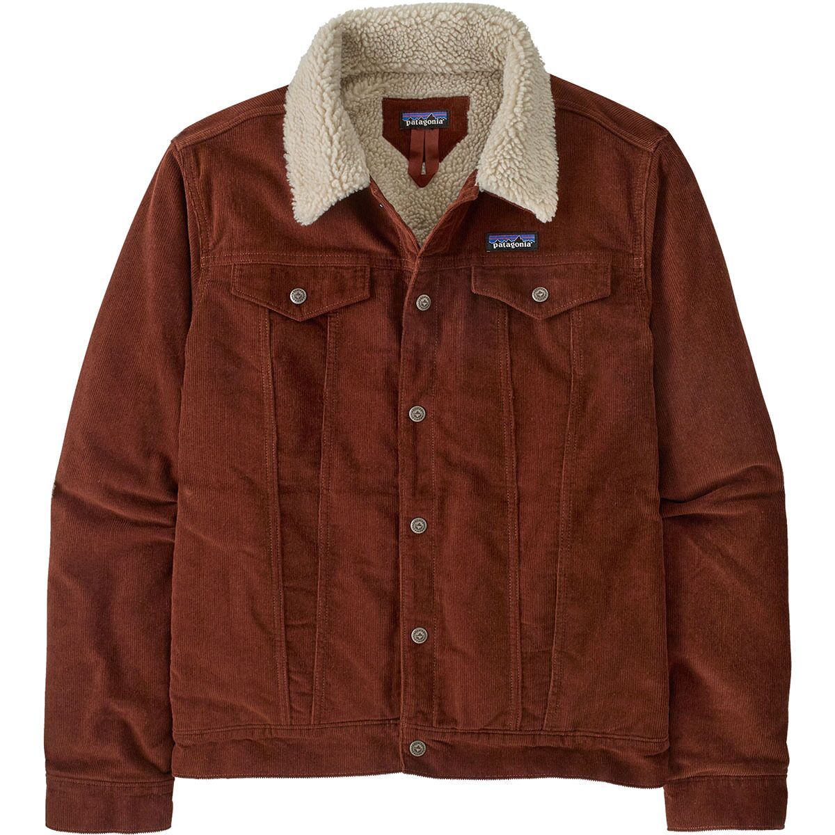 Image of Patagonia Pile-Lined Trucker Jacket - Men's Dried Vanilla, XL