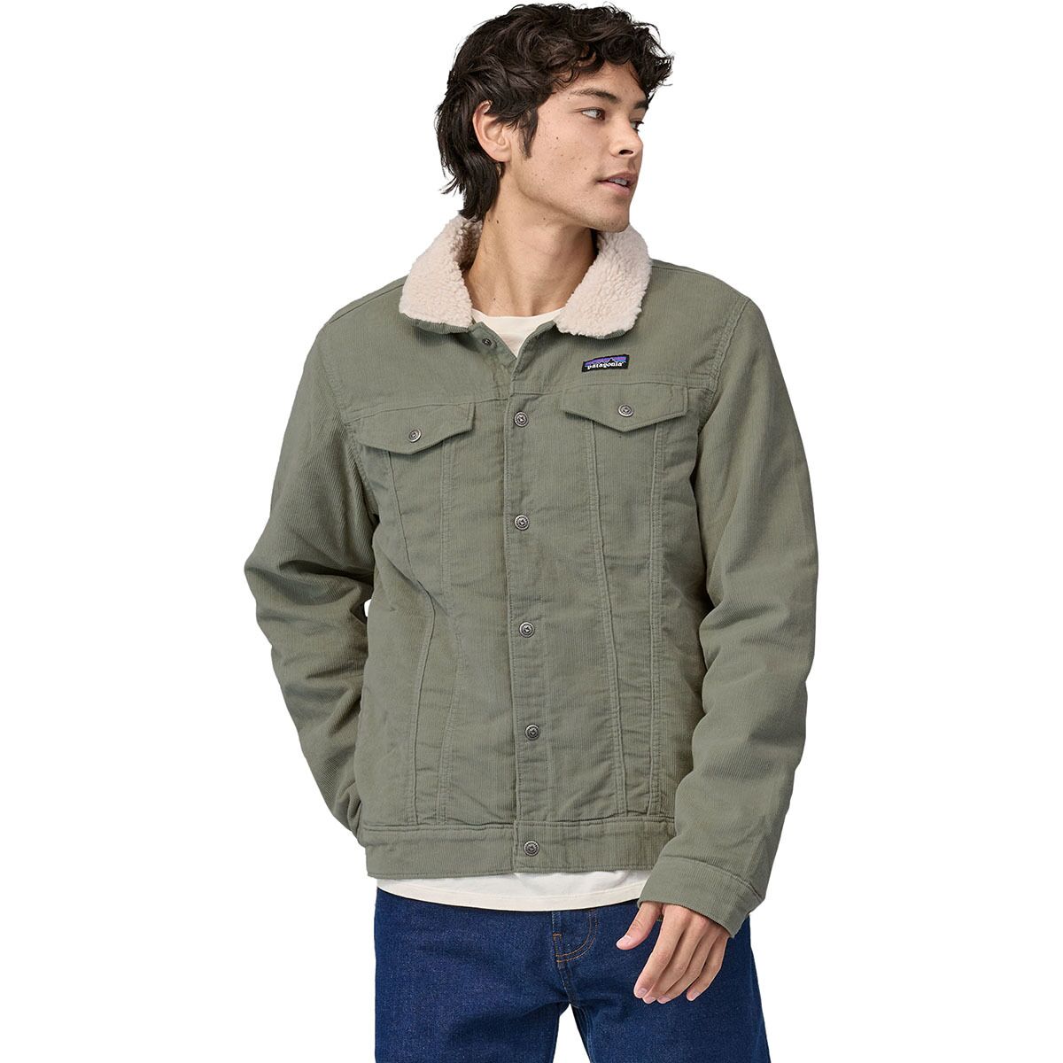 Pile-Lined Trucker Jacket - Men's