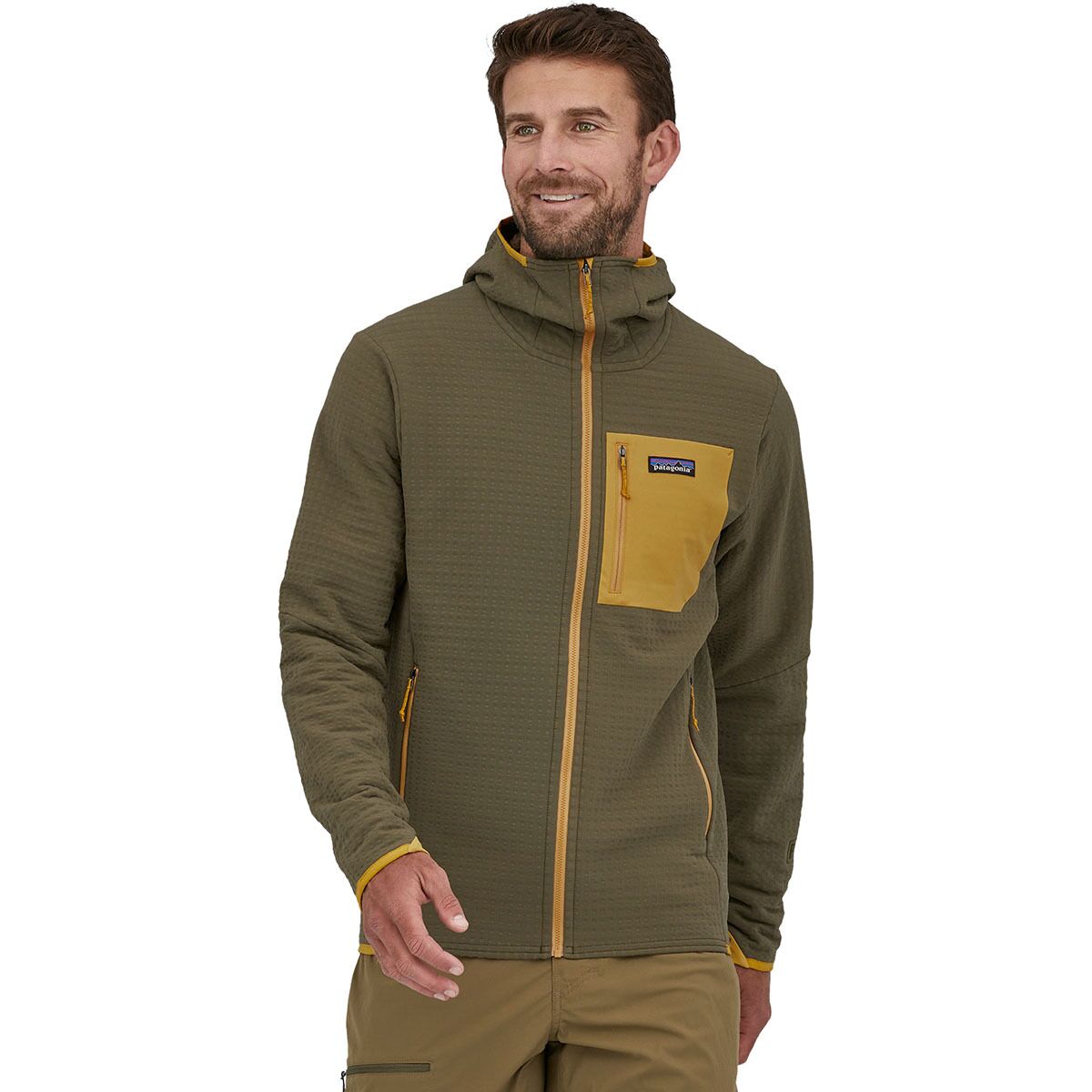 Patagonia R2 TechFace Hooded Fleece 