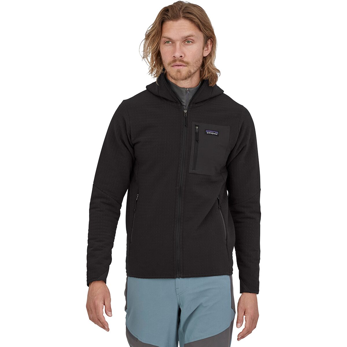 Patagonia Men's R2 TechFace Hoody Black / M