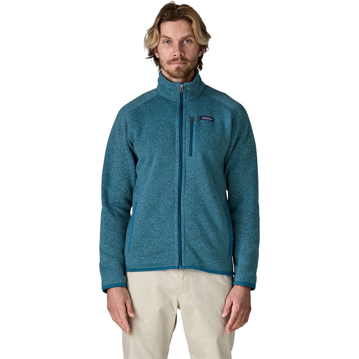 Image of Patagonia Better Sweater Fleece Jacket - Men's Aquatic Blue, M