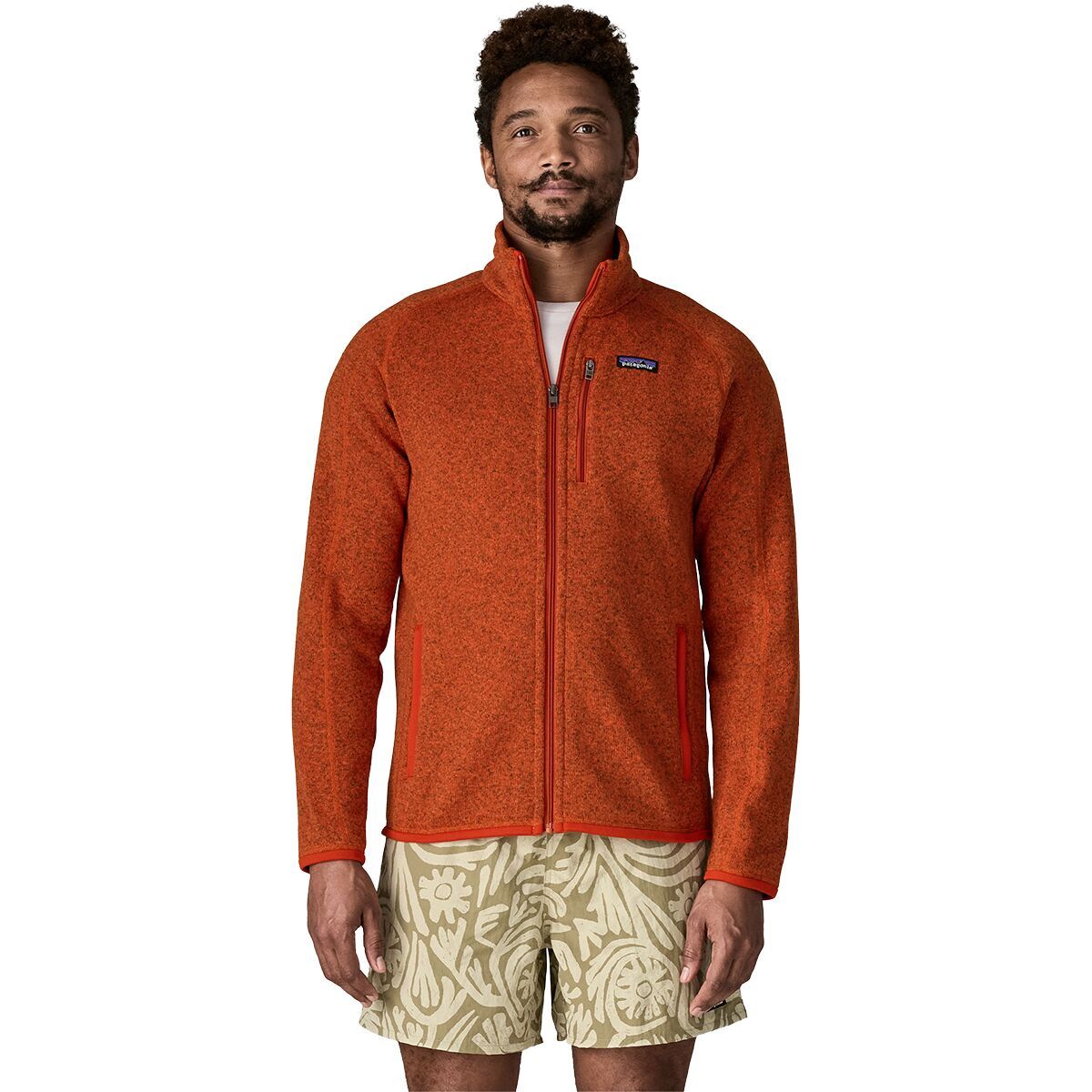 Image of Patagonia Better Sweater Fleece Jacket - Men's Coal Orange, L
