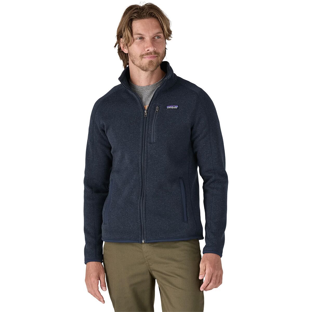 Image of Patagonia Better Sweater Fleece Jacket - Men's New Navy, L