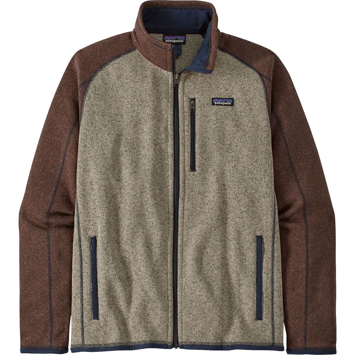 Patagonia Better Sweater Fleece Jacket - Men's Oar Tan w/Dusky Brown, XL