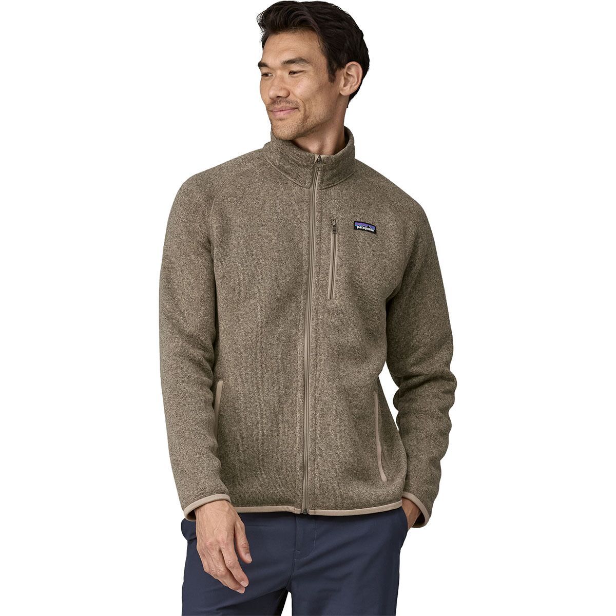 Image of Patagonia Better Sweater Fleece Jacket - Men's Seabird Grey, S