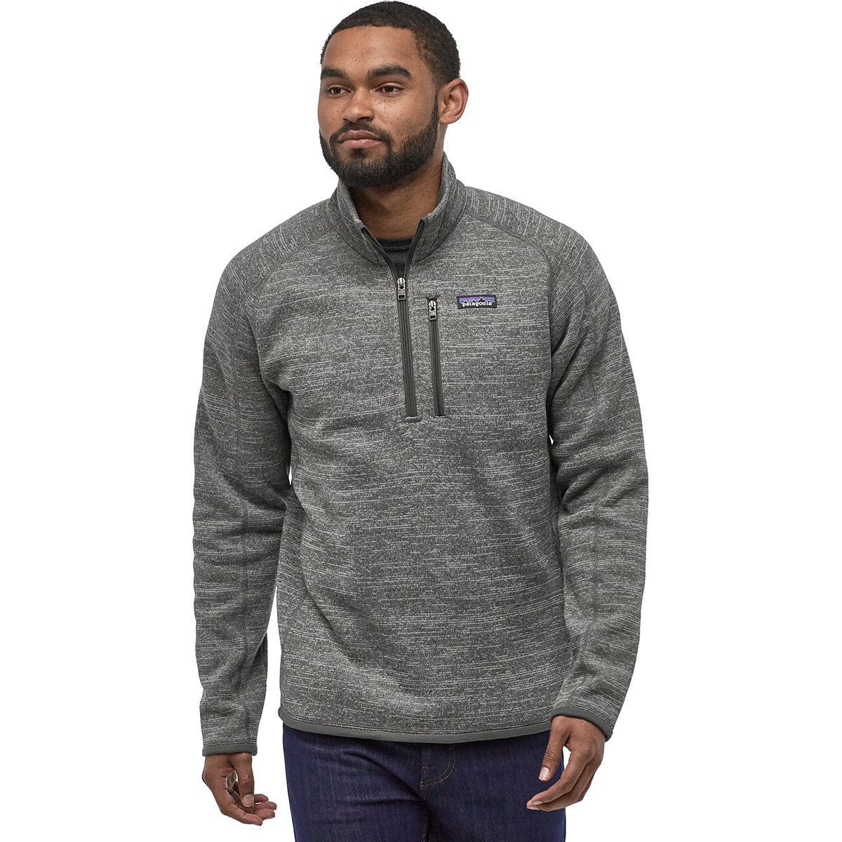 patagonia better sweater half zip