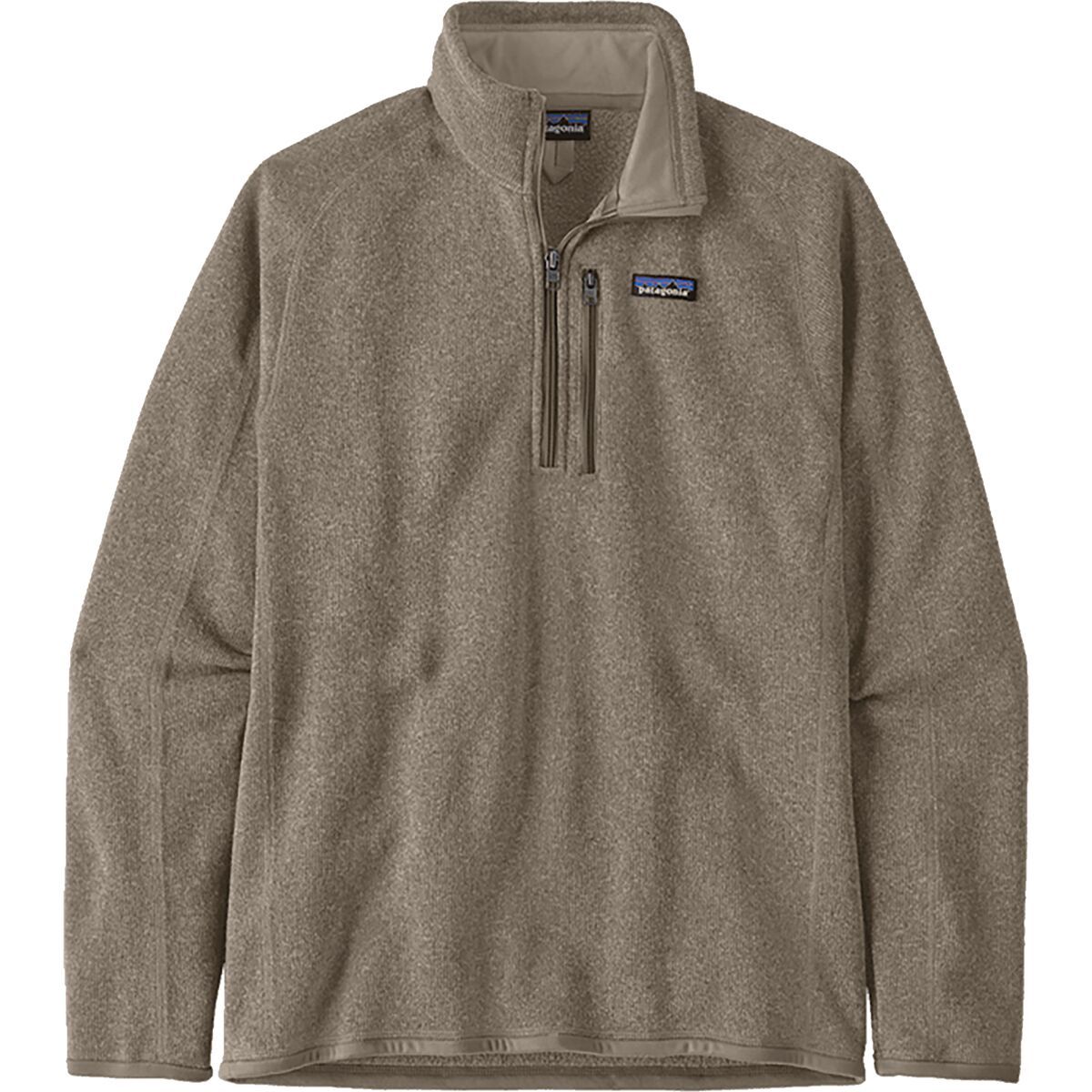 Image of Patagonia Better Sweater 1/4-Zip Fleece Jacket - Men's Seabird Grey/Seabird Grey, M