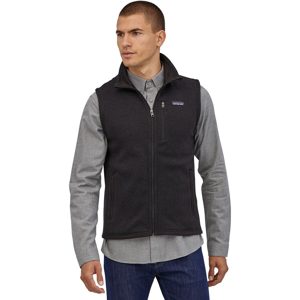 Image of Patagonia Better Sweater Fleece Vest - Men's Black, M
