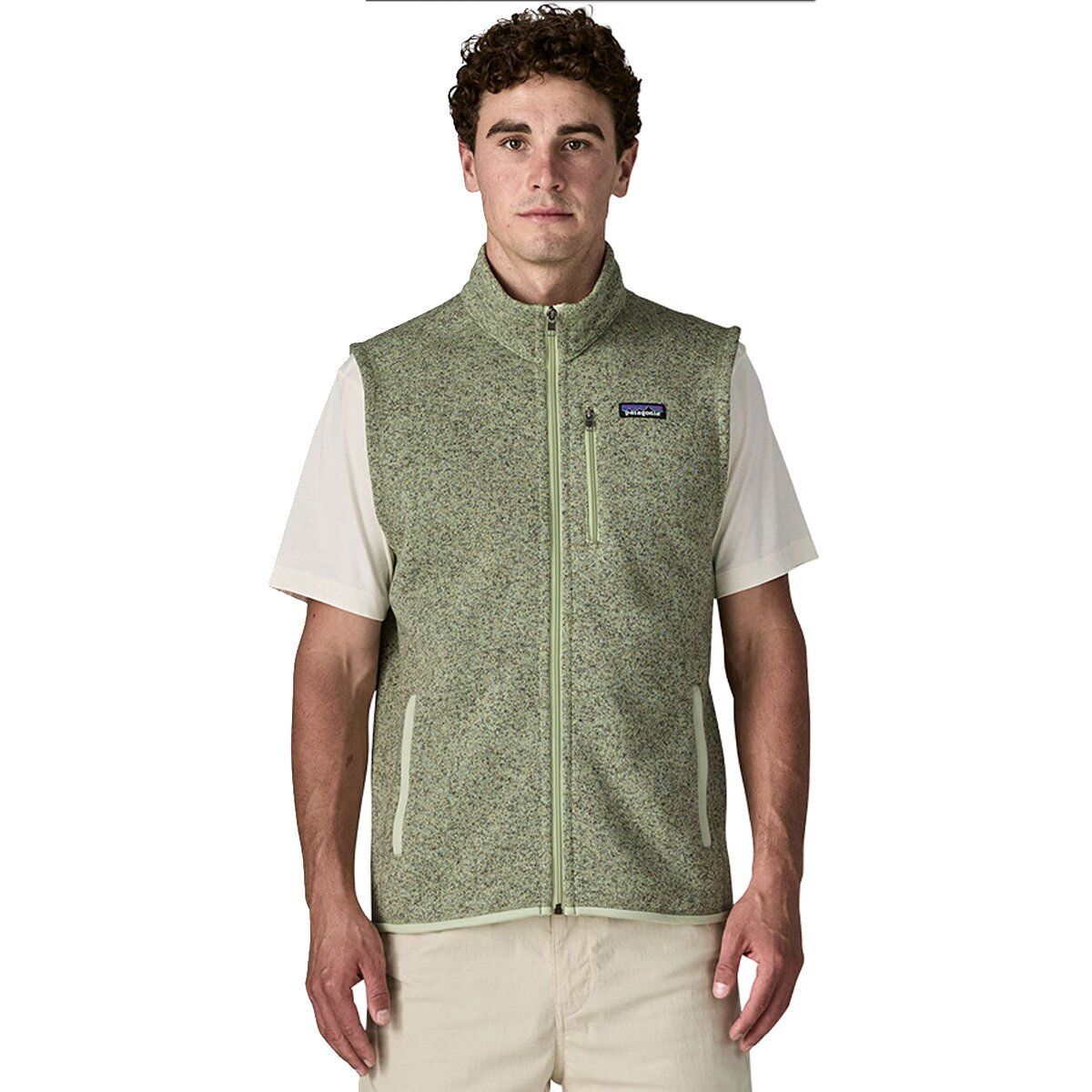 Image of Patagonia Better Sweater Fleece Vest - Men's Lichen Green, XXL