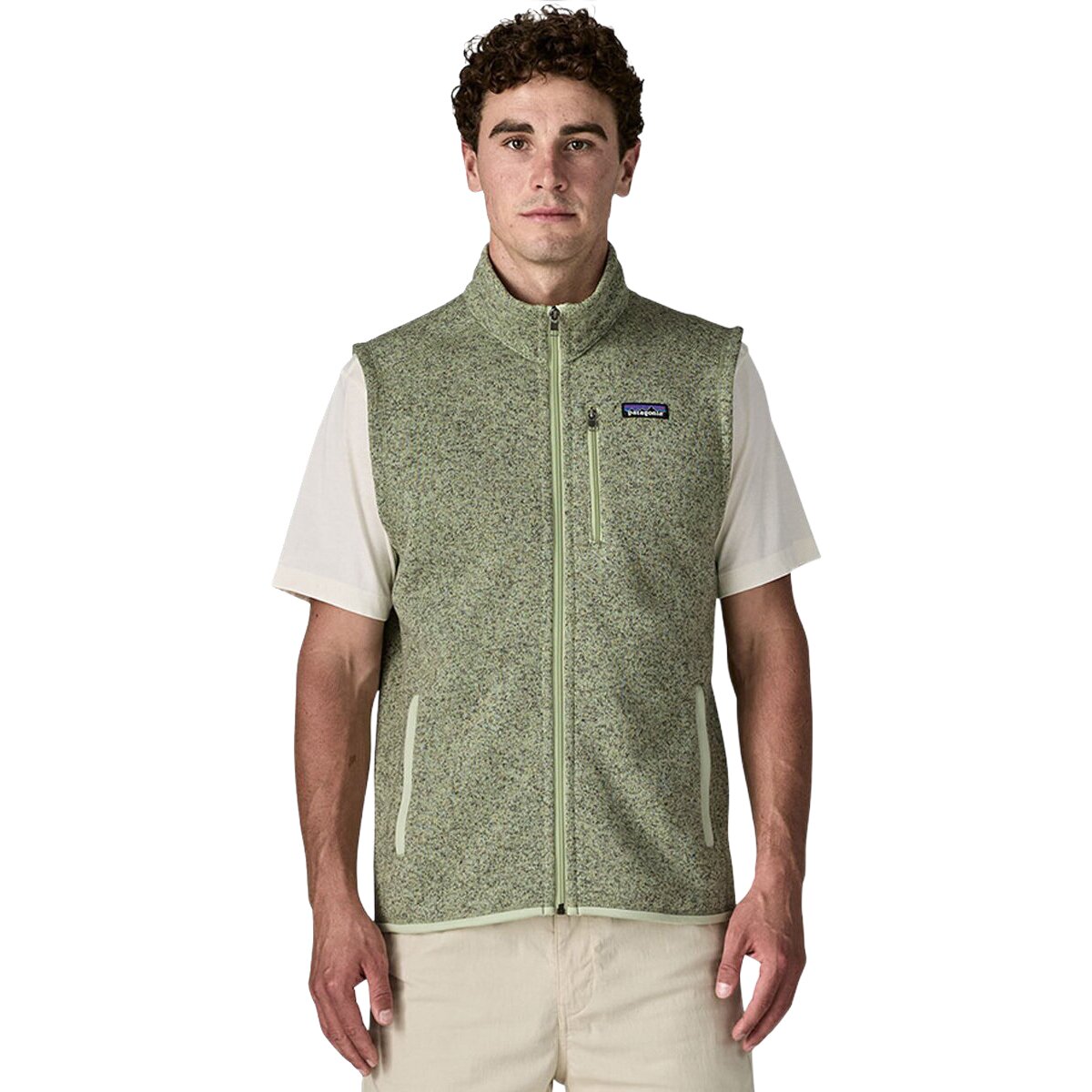 Image of Patagonia Better Sweater Fleece Vest - Men's Lichen Green, L