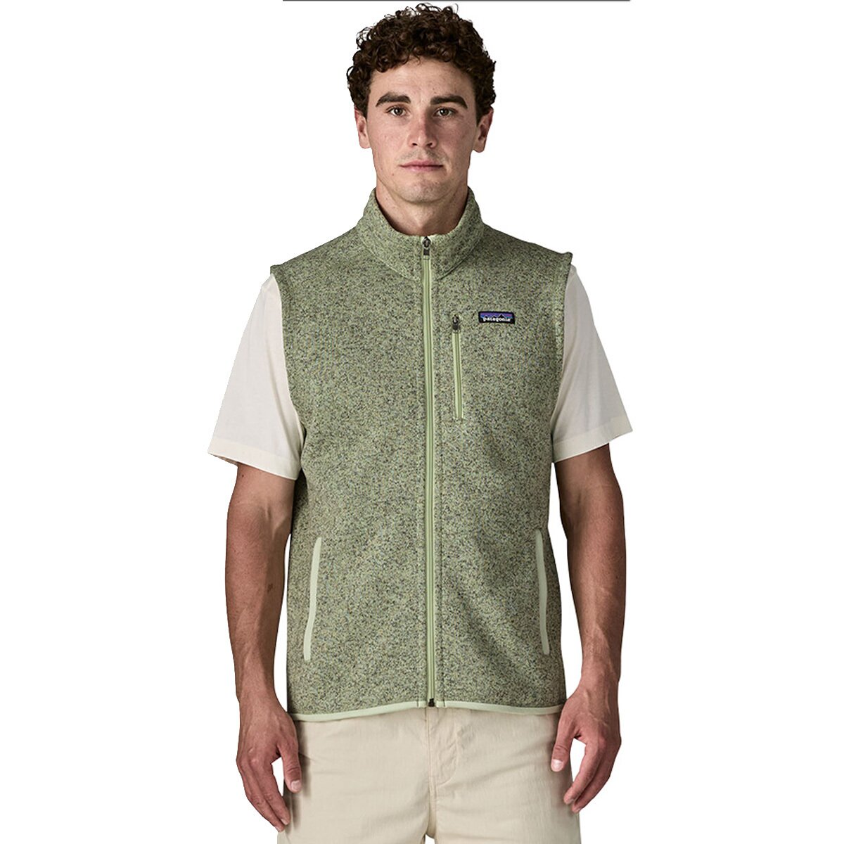 Image of Patagonia Better Sweater Fleece Vest - Men's Lichen Green, S