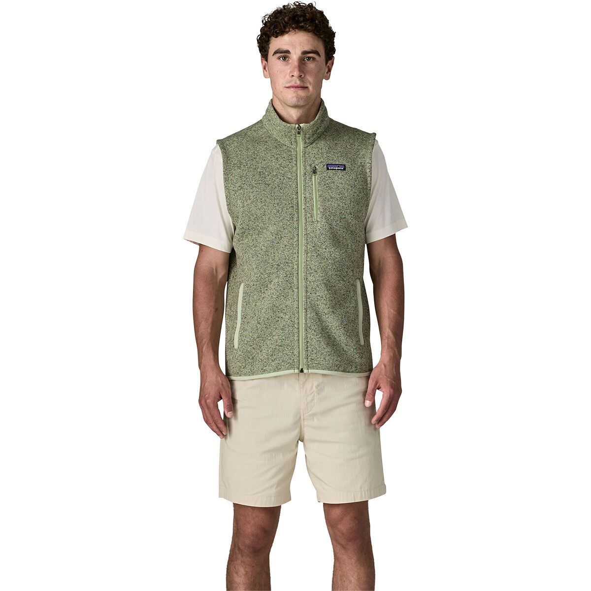 Image of Patagonia Better Sweater Fleece Vest - Men's Lichen Green, L