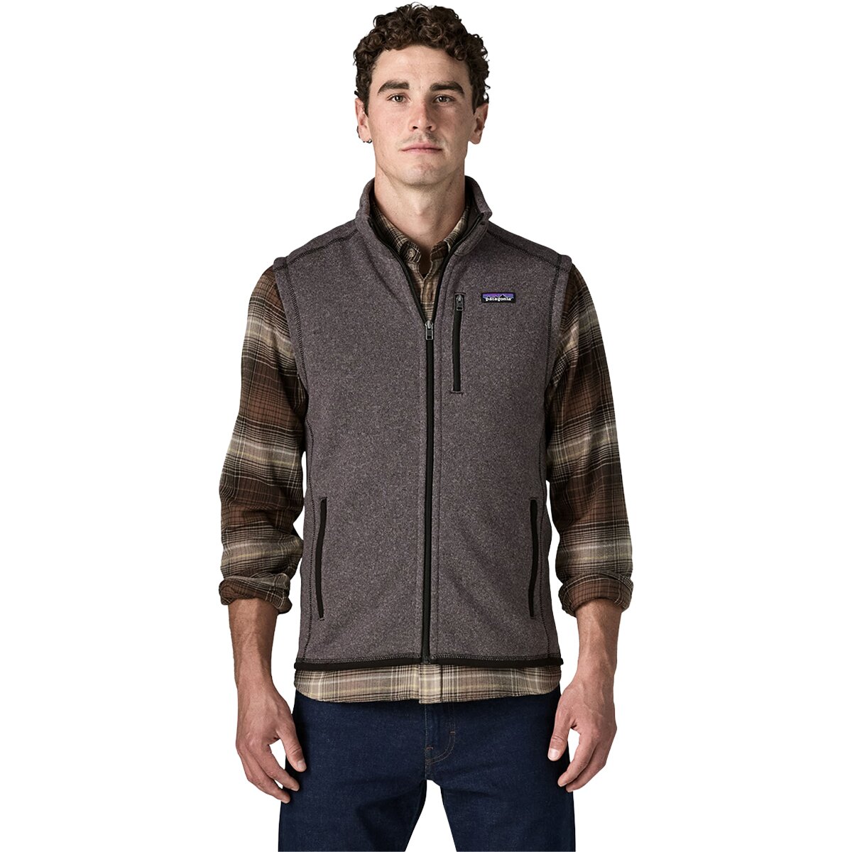 Image of Patagonia Better Sweater Fleece Vest - Men's May Grey, M