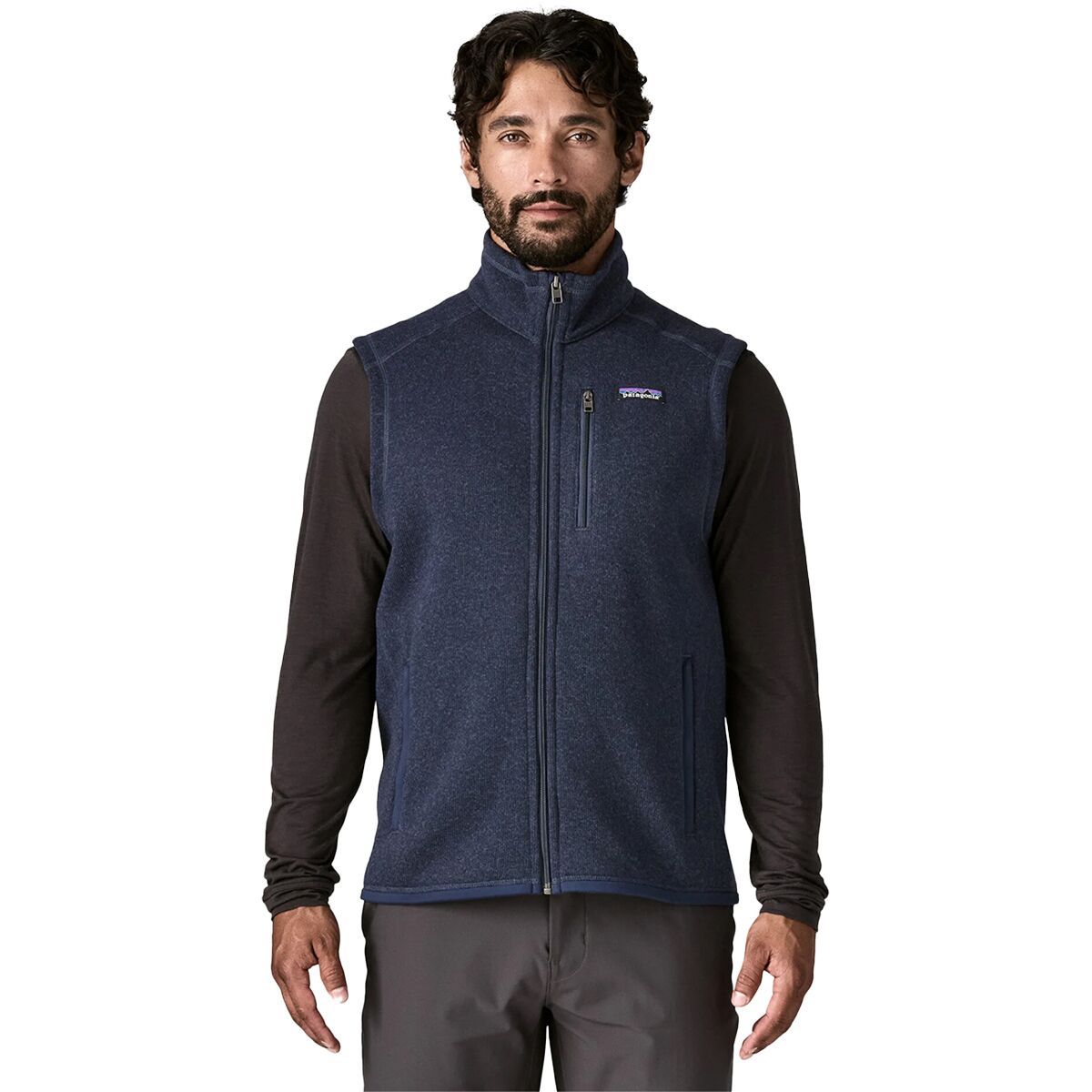 Image of Patagonia Better Sweater Fleece Vest - Men's New Navy, M