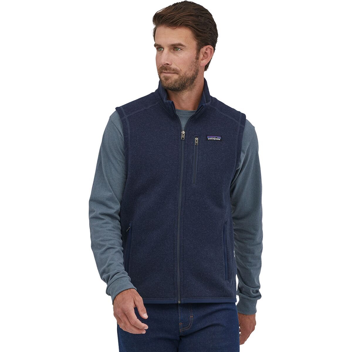 Image of Patagonia Better Sweater Fleece Vest - Men's New Navy, L
