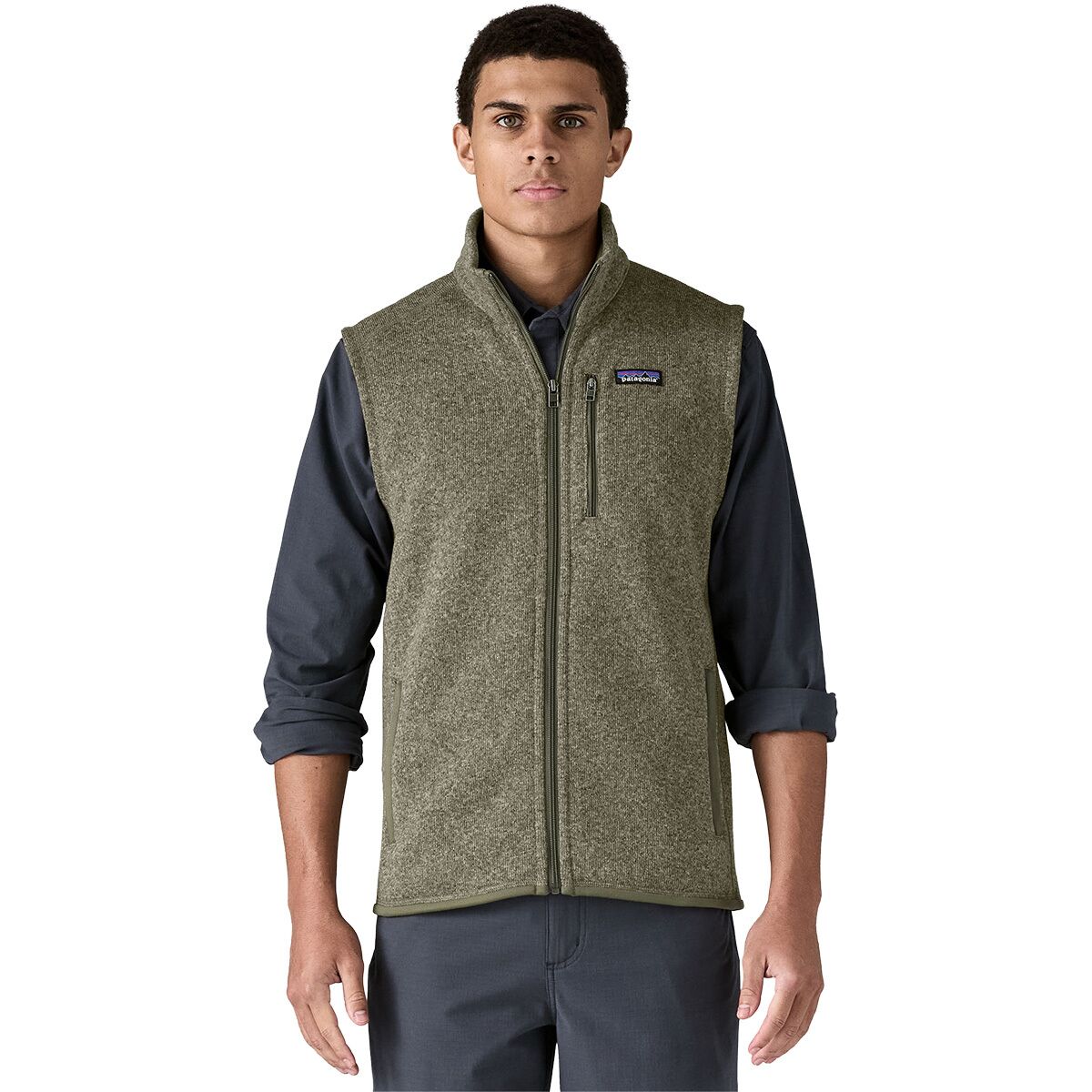 Image of Patagonia Better Sweater Fleece Vest - Men's River Rock Green, L