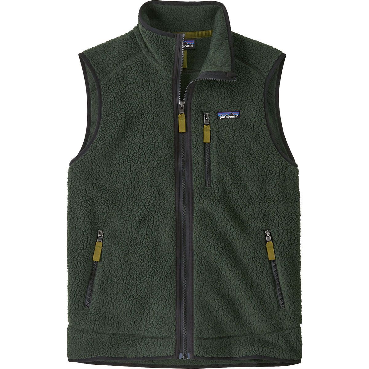 Image of Patagonia Retro Pile Vest - Men's Old Growth Green, L