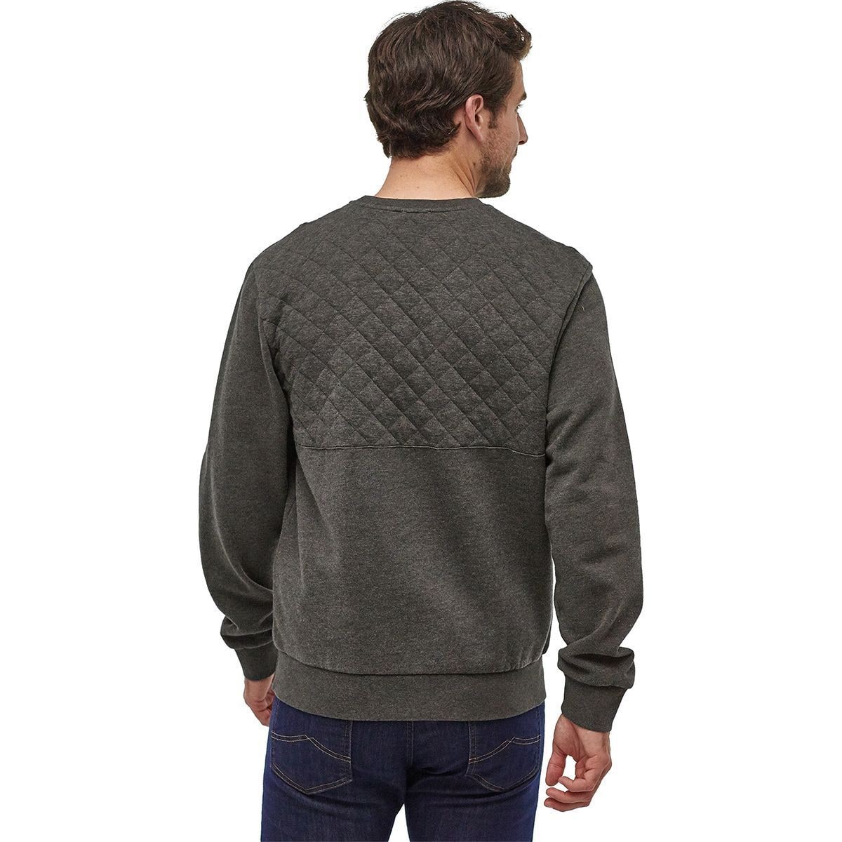 Patagonia men's organic online cotton quilt crewneck sweatshirt