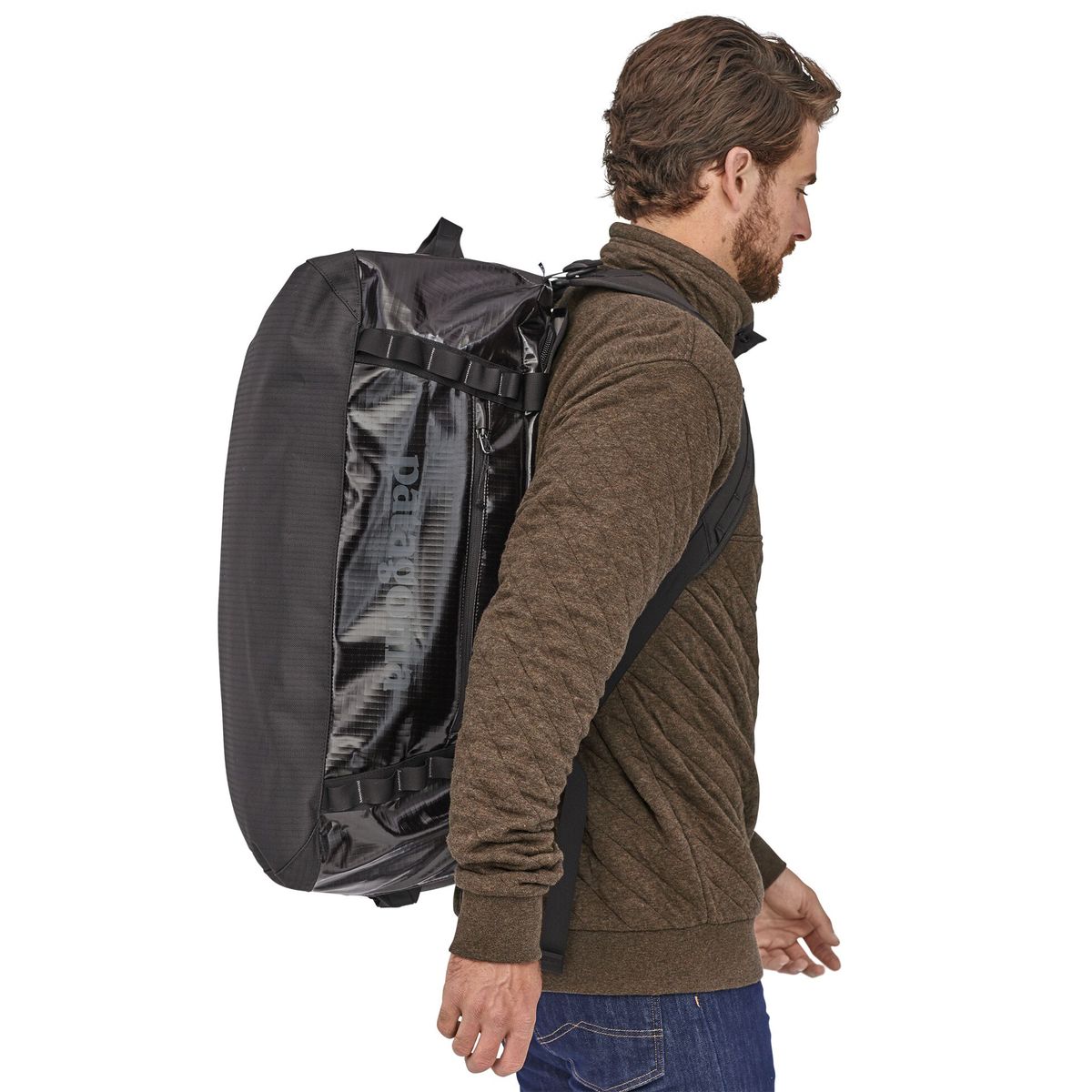 patagonia black hole duffel 55l smolder blue
