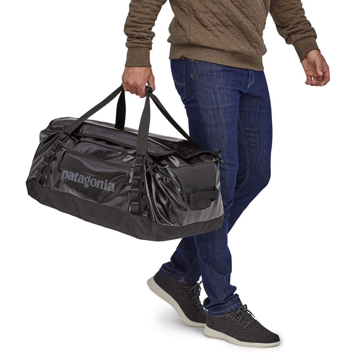 patagonia black hole duffel 55l smolder blue