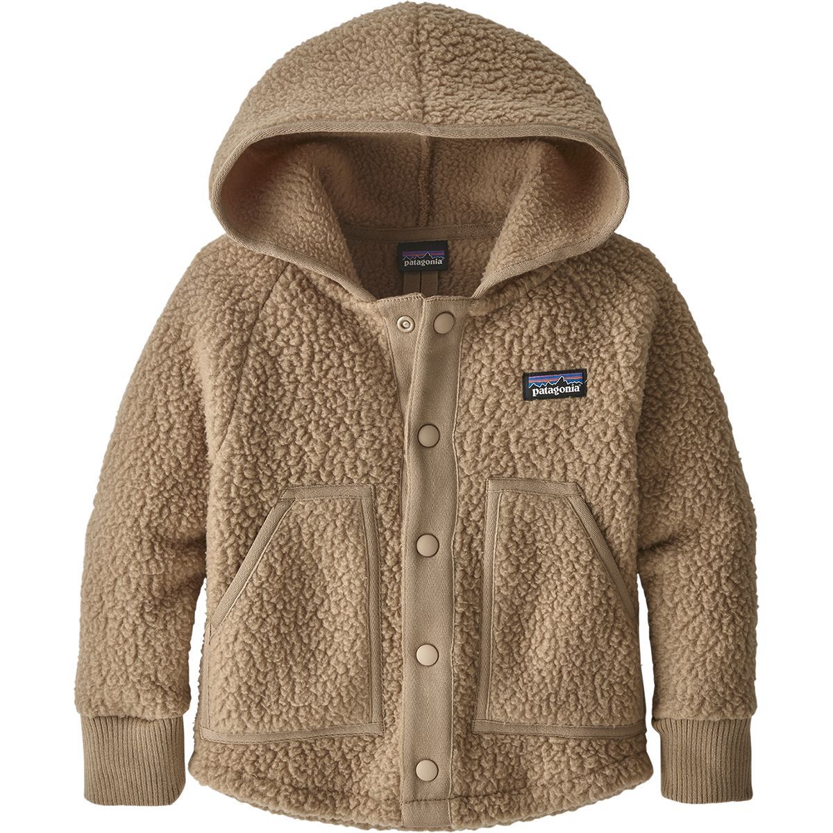 Patagonia Retro Pile Jacket - Toddler Boys' Mojave Khaki, 2T