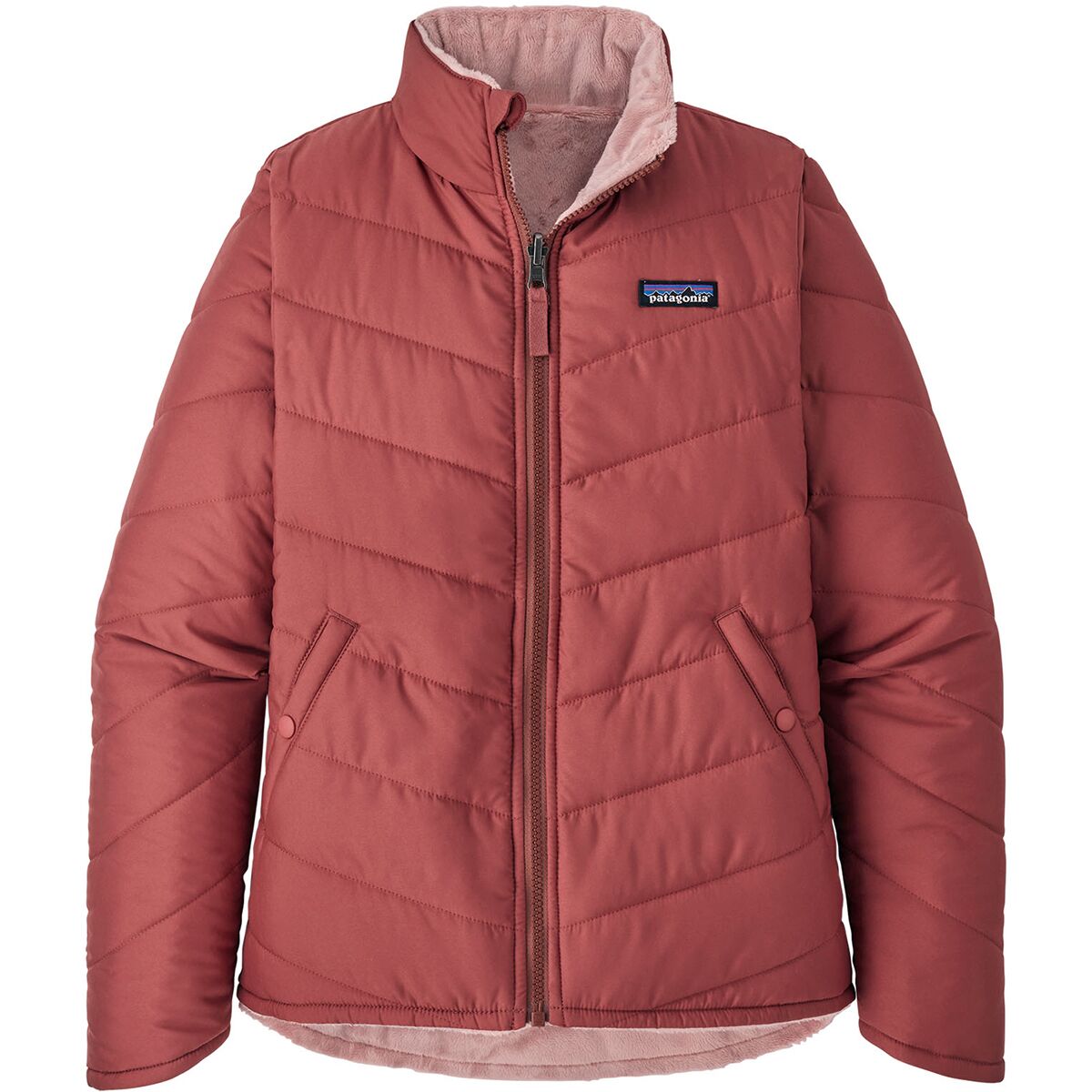 Reversible Snow Flower Jacket - Girls 