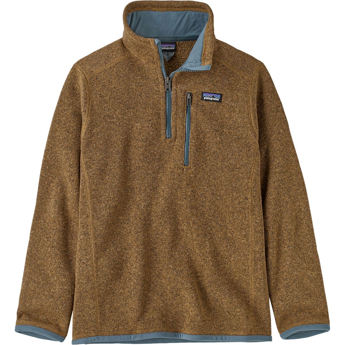 Patagonia Better Sweater 1/4-Zip Fleece Jacket - Boys' Nest Brown, XL
