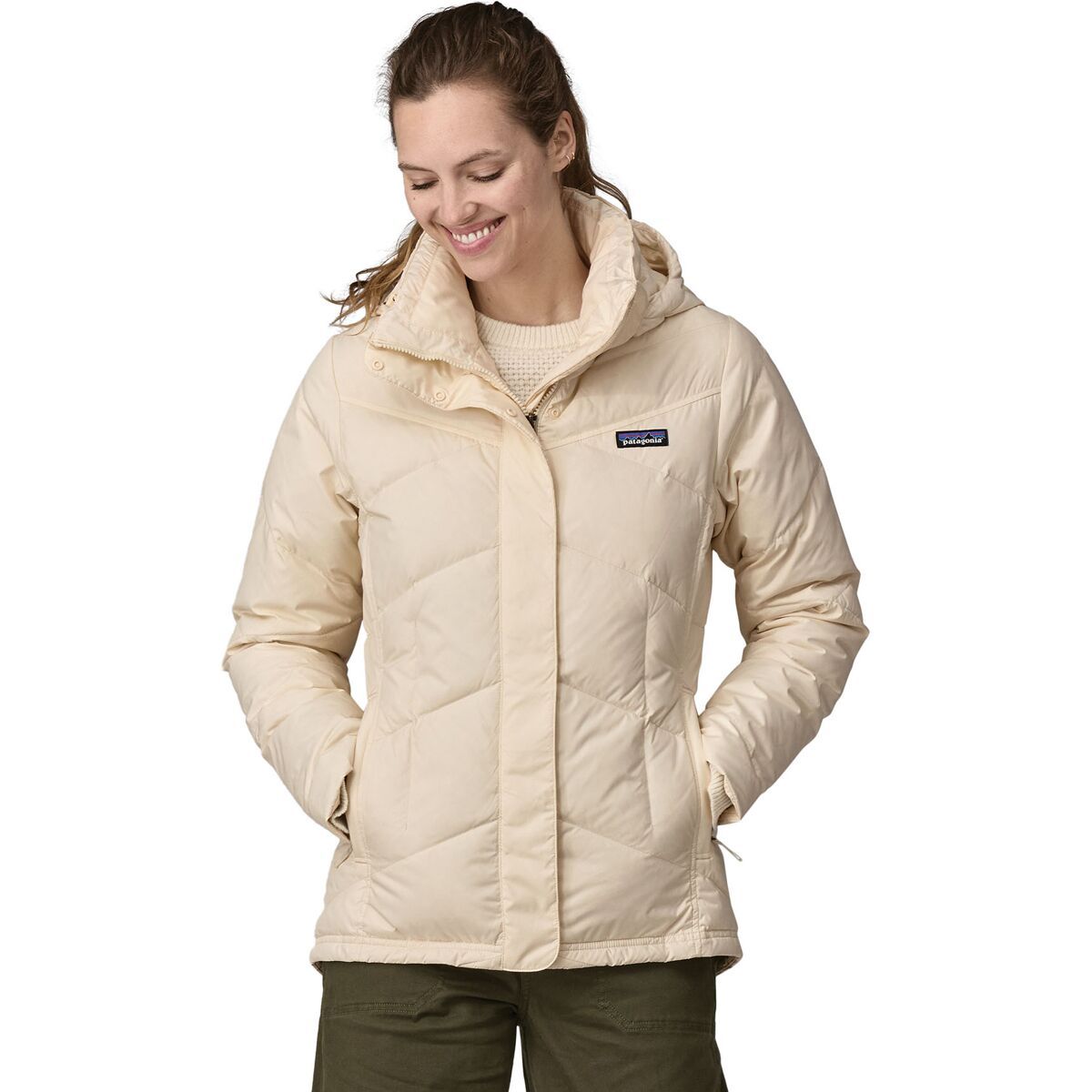Image of Patagonia Down With It Down Jacket - Women's Natural, XL