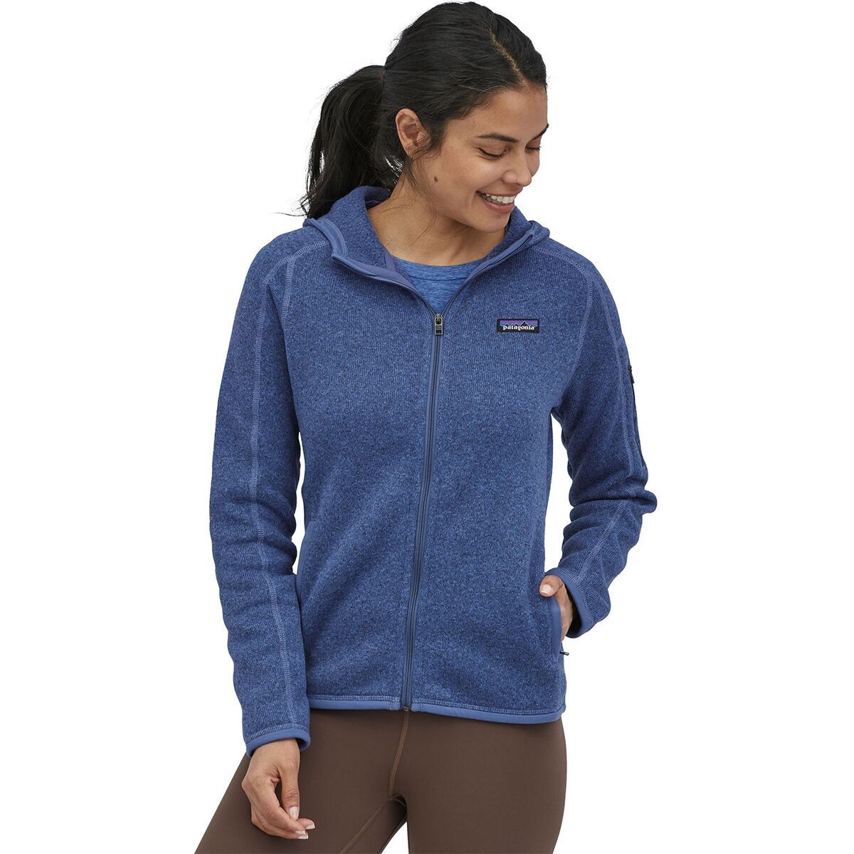Patagonia Better Sweater Full-Zip Hooded Jacket - Women's Current Blue, XS