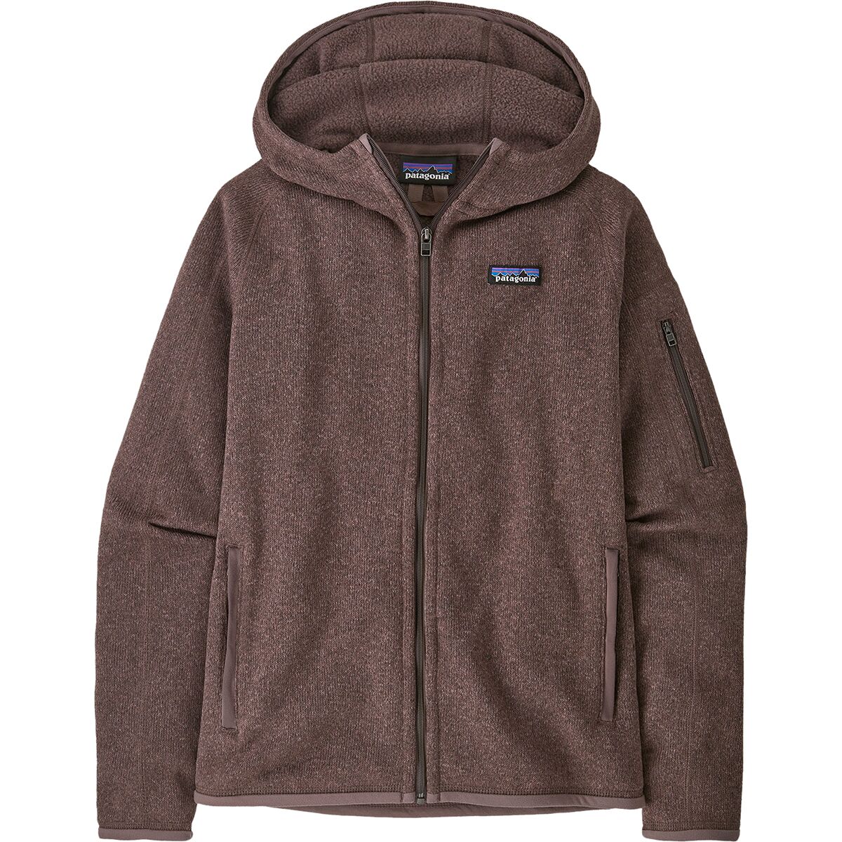 Patagonia Women's Better Sweater Hoody, Dusky Brown / S