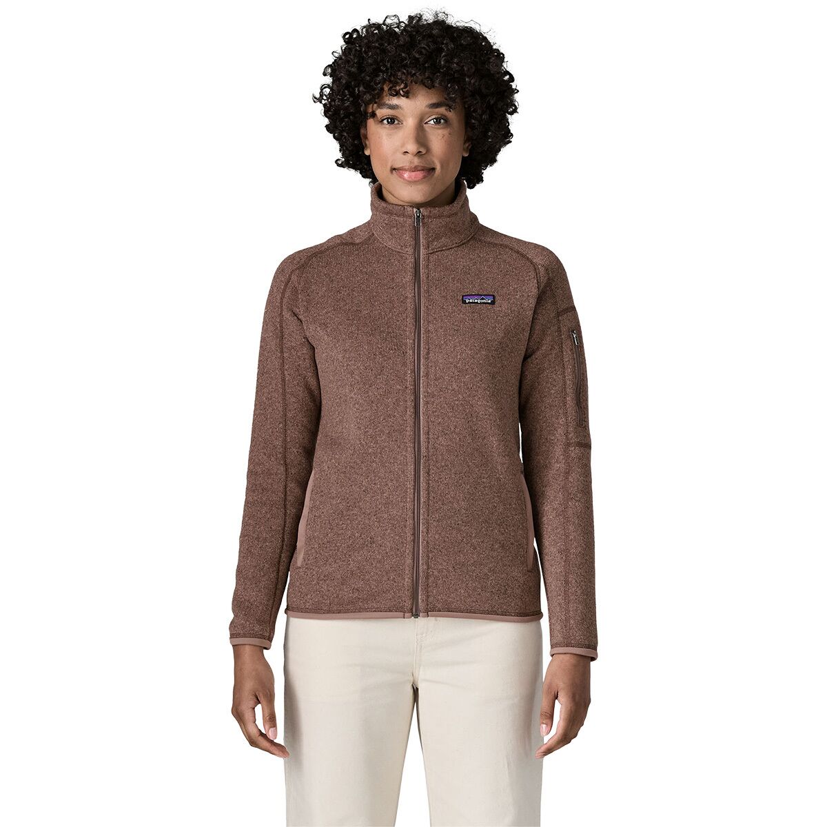 Image of Patagonia Better Sweater Jacket - Women's Moonrise Taupe, XS