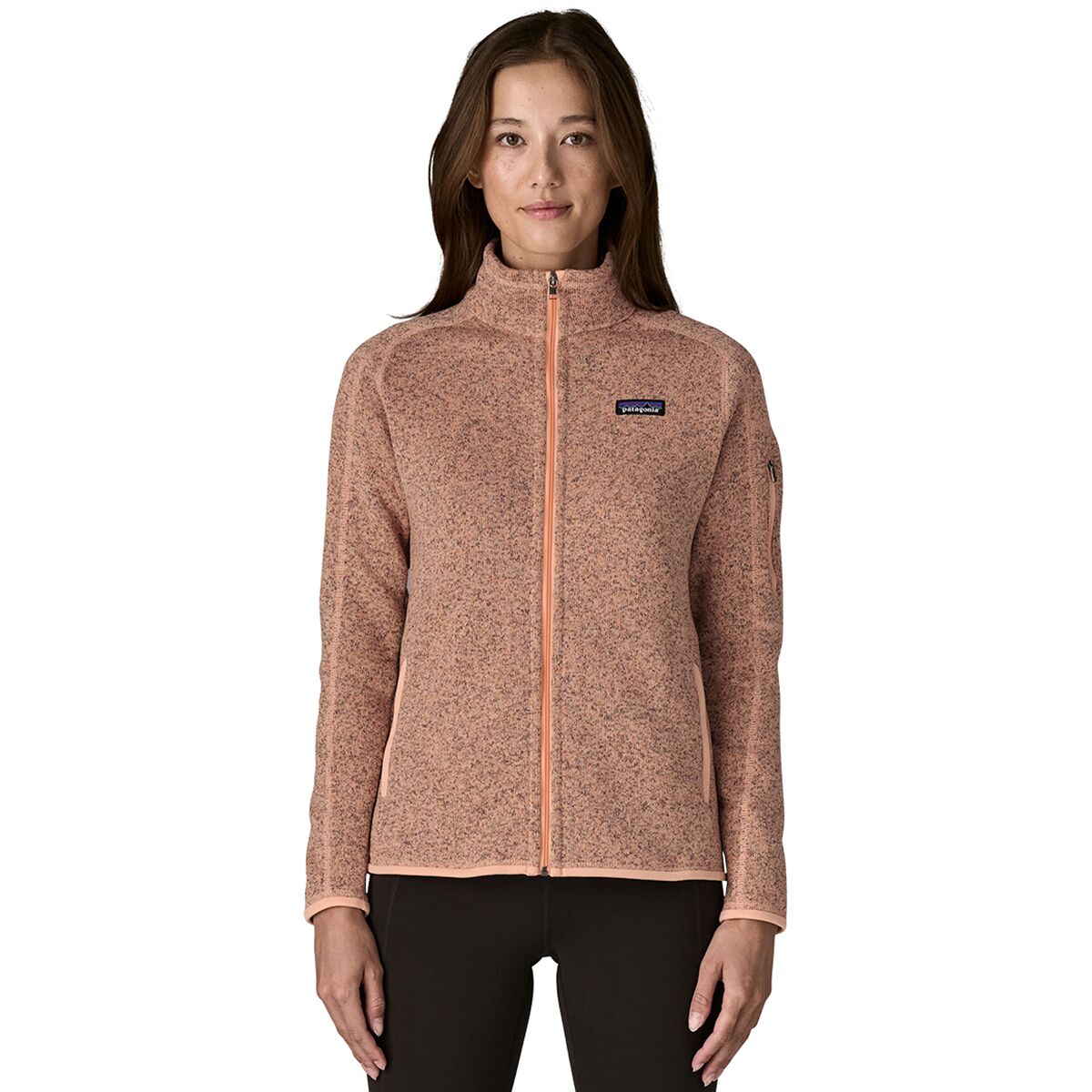 Image of Patagonia Better Sweater Jacket - Women's Peach Sherbet, XS