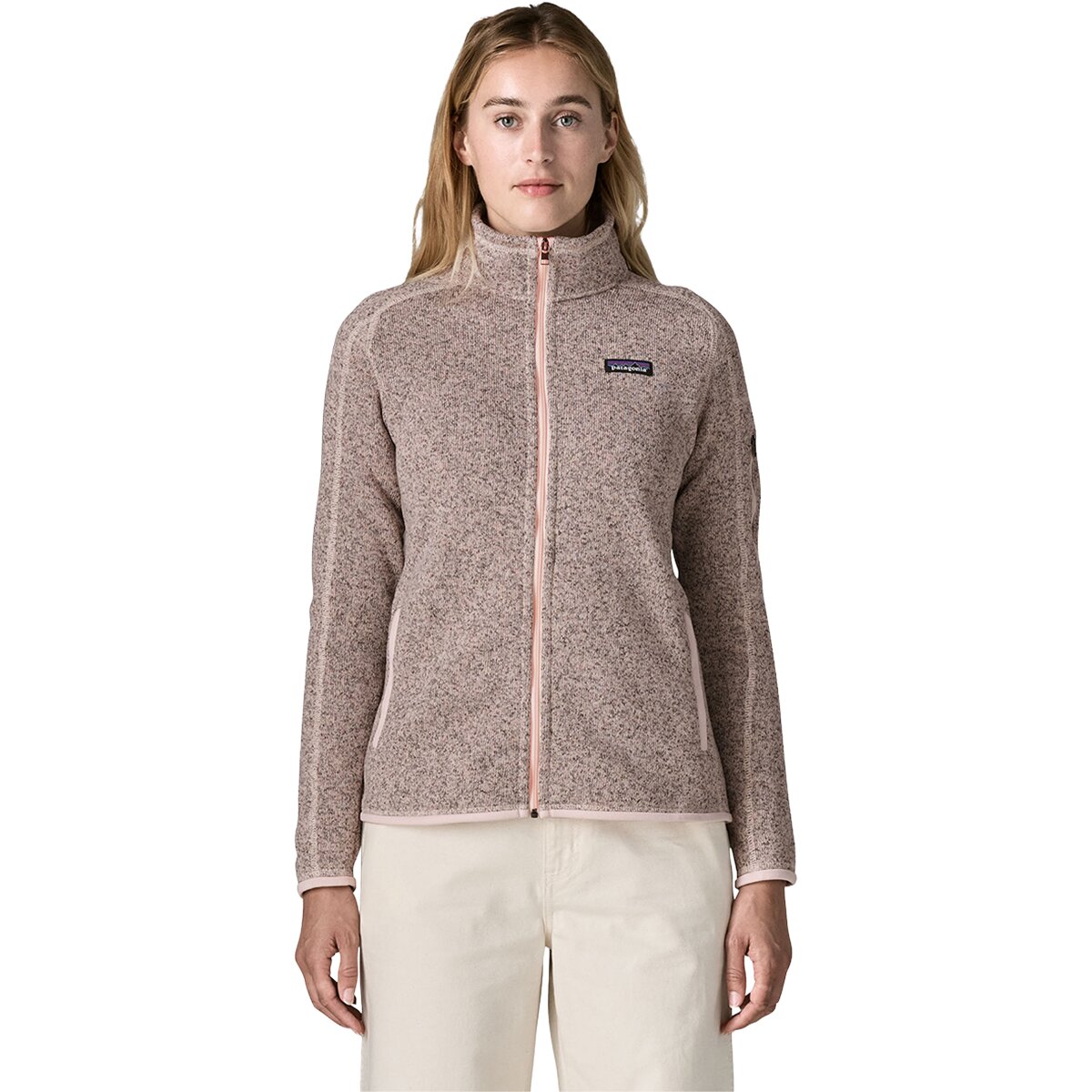 Image of Patagonia Better Sweater Jacket - Women's Pink Frost, XL