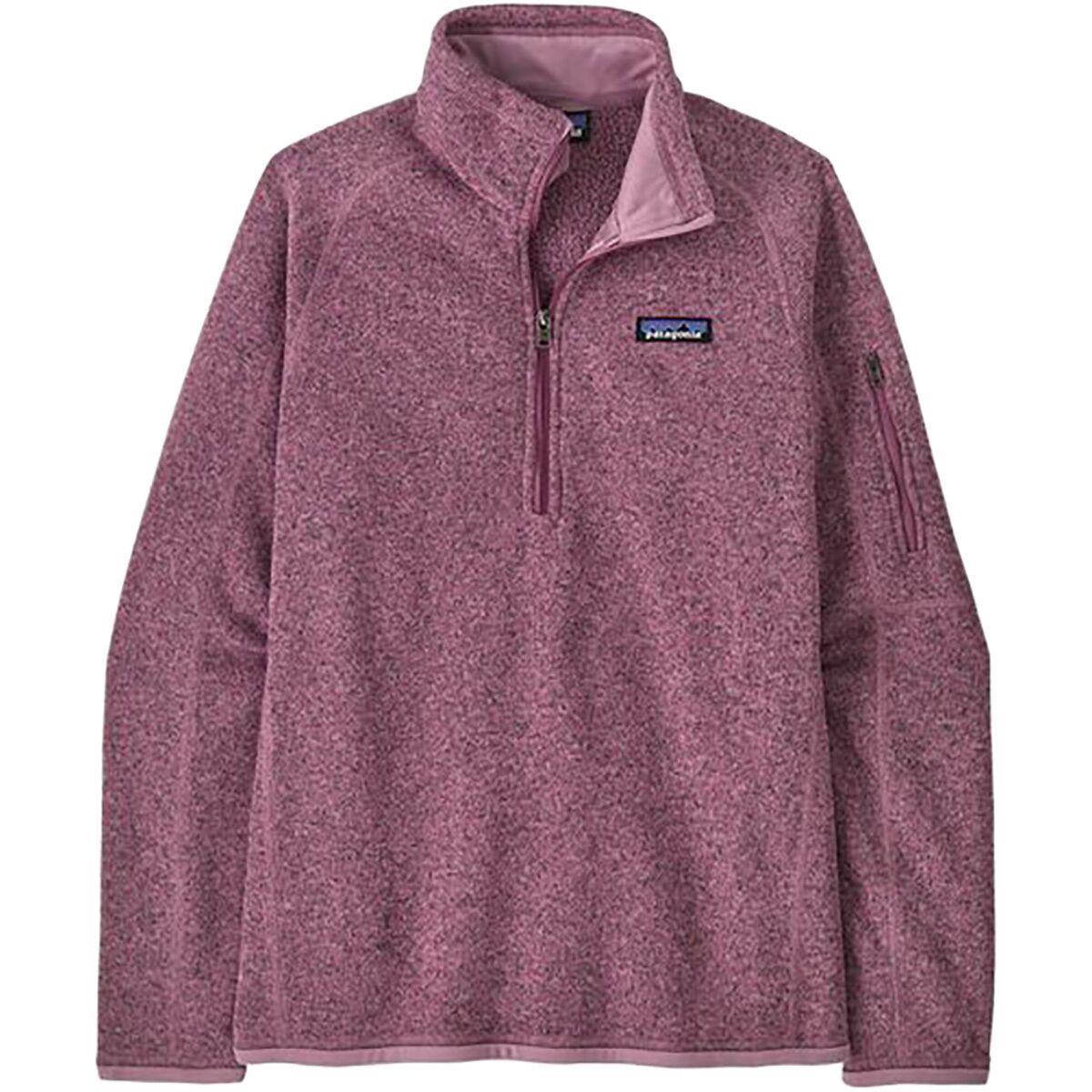 Image of Patagonia Better Sweater 1/4-Zip Fleece Jacket - Women's Light Violet, S