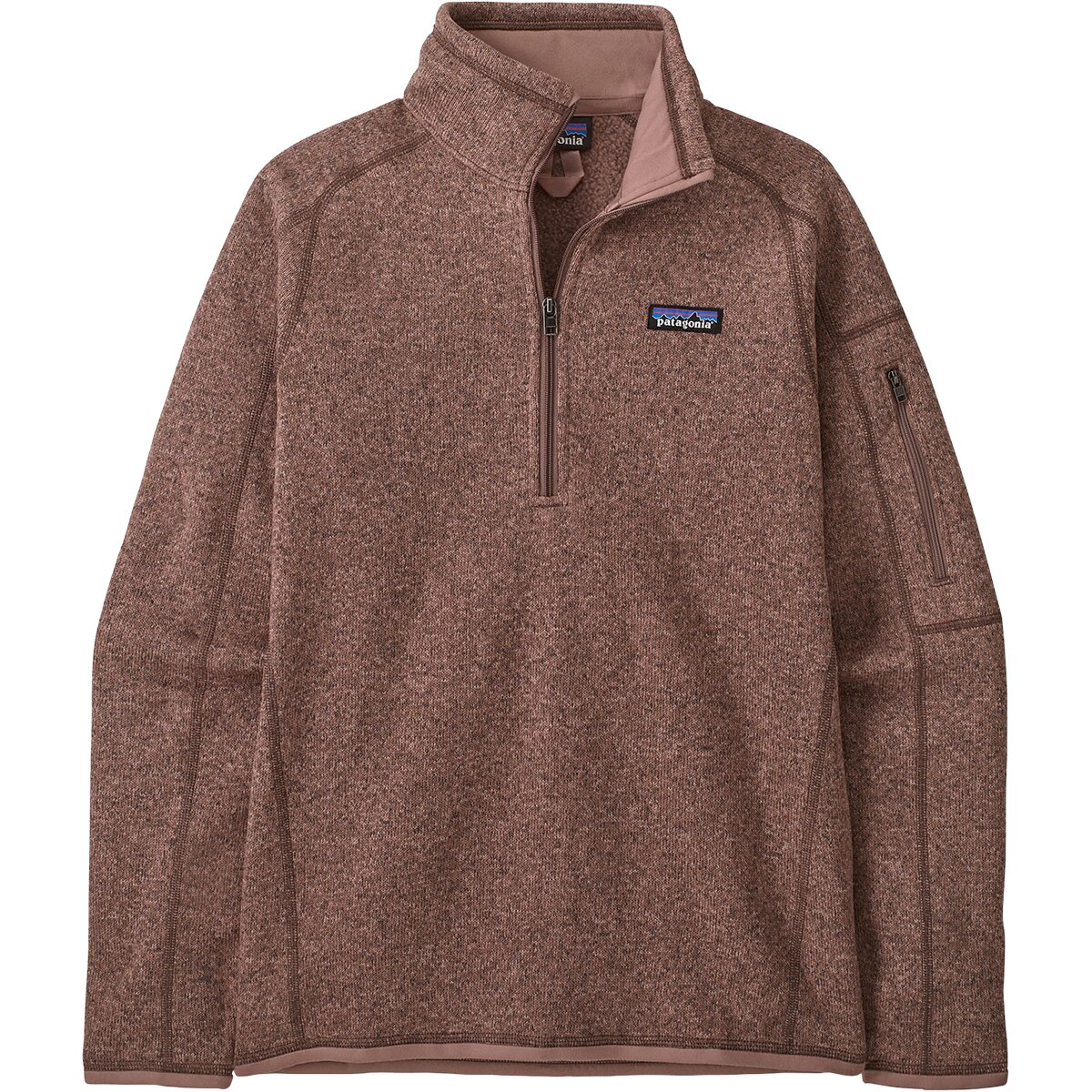Image of Patagonia Better Sweater 1/4-Zip Fleece Jacket - Women's Moonrise Taupe, XS