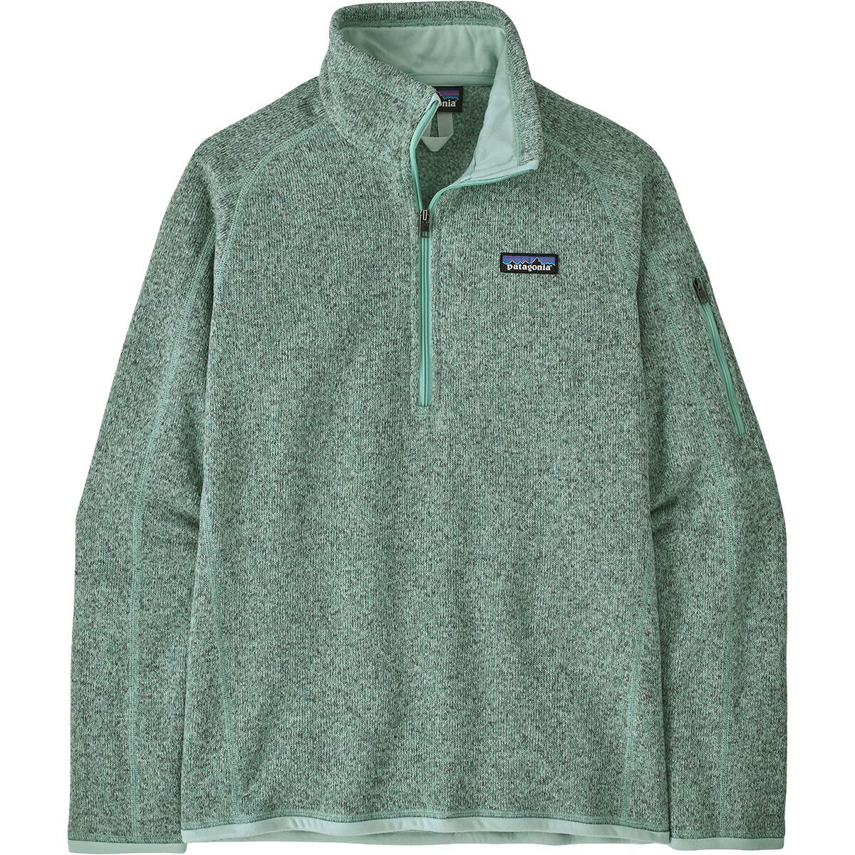 Image of Patagonia Better Sweater 1/4-Zip Fleece Jacket - Women's Thin Ice, L