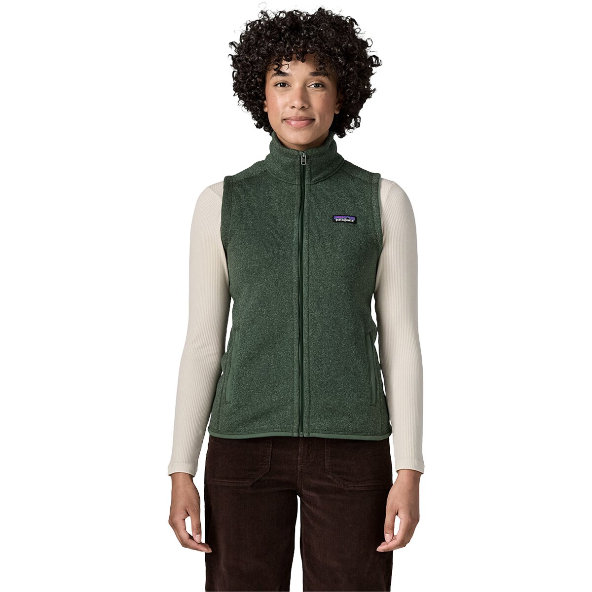 Image of Patagonia Better Sweater Fleece Vest - Women's Canopy Green, S