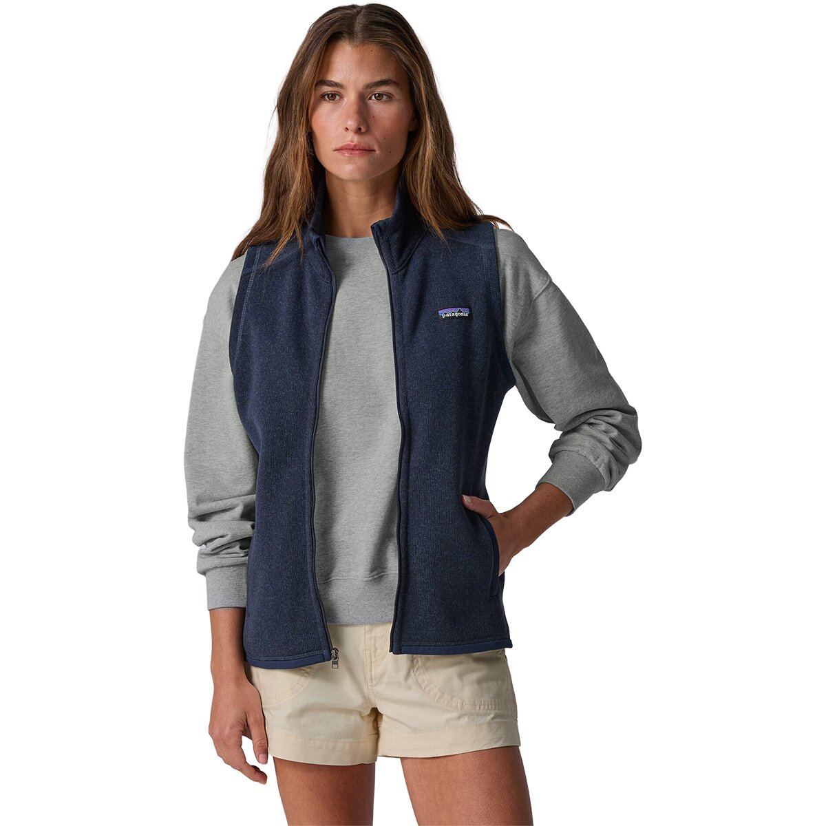 Image of Patagonia Better Sweater Fleece Vest - Women's New Navy, XL
