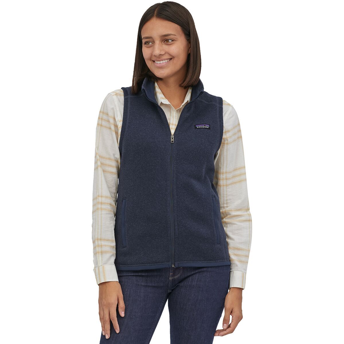 Image of Patagonia Better Sweater Fleece Vest - Women's New Navy, XS