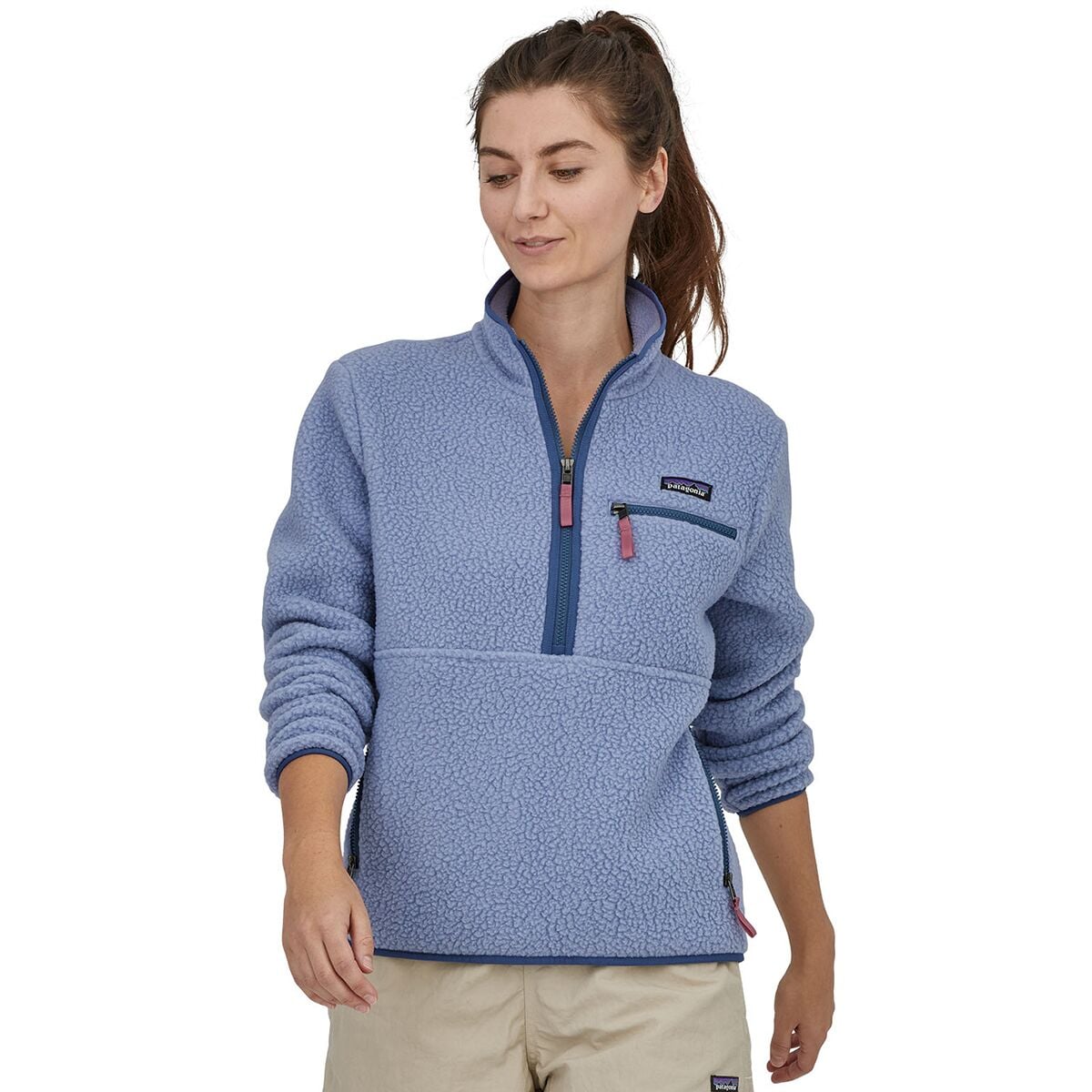 Patagonia Retro Pile Marsupial Pullover Women s Clothing