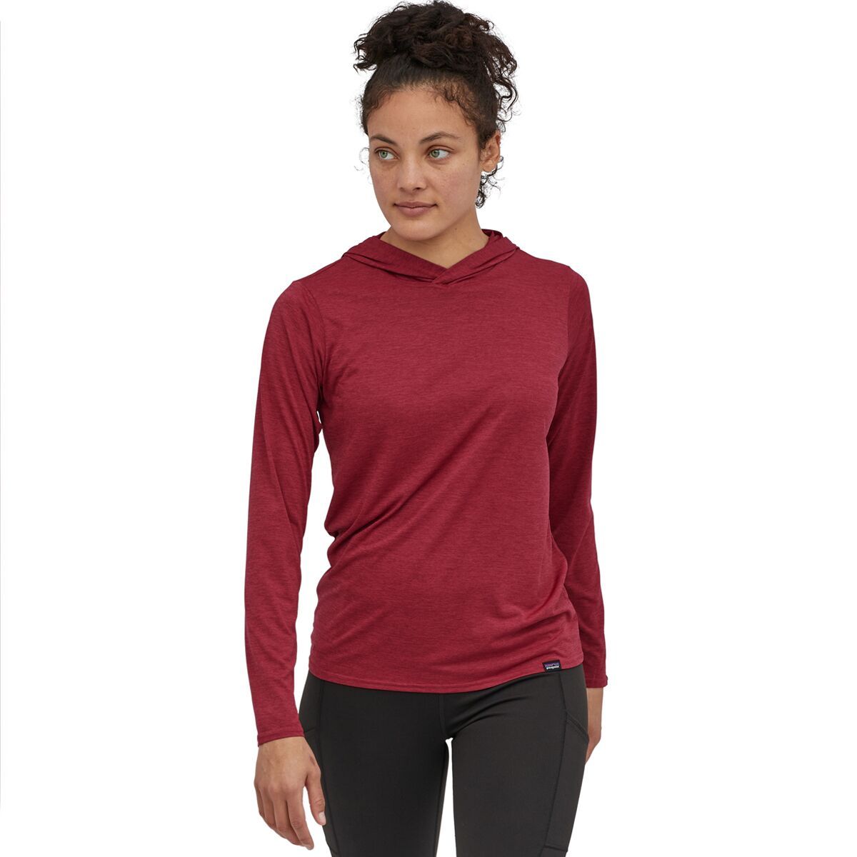 Patagonia Capilene Cool Daily Hoodie - Women's Roamer Red/Light Roamer Red X-Dye, M