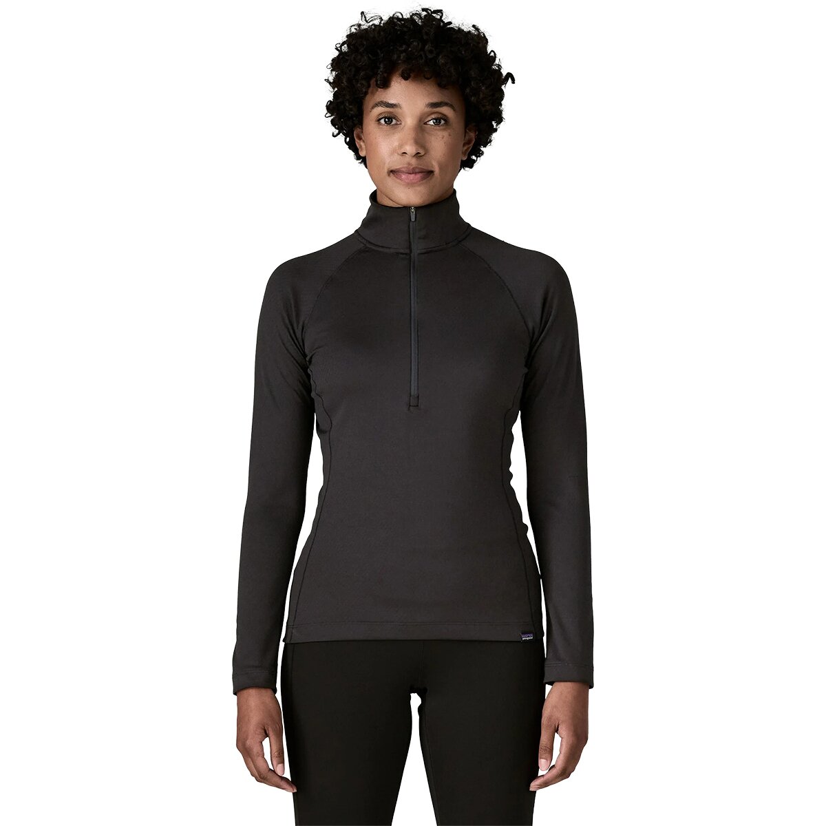 Patagonia Patagonia Capilene Midweight Zip-Neck Top - Women's Black, M
