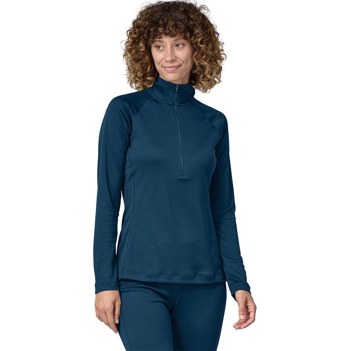 Patagonia Capilene Midweight Zip-Neck Top - Women's Lagom Blue, S