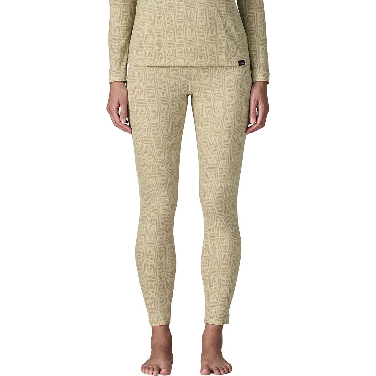 Image of Patagonia Capilene Midweight Bottom - Women's Flow: Dyno White, XS