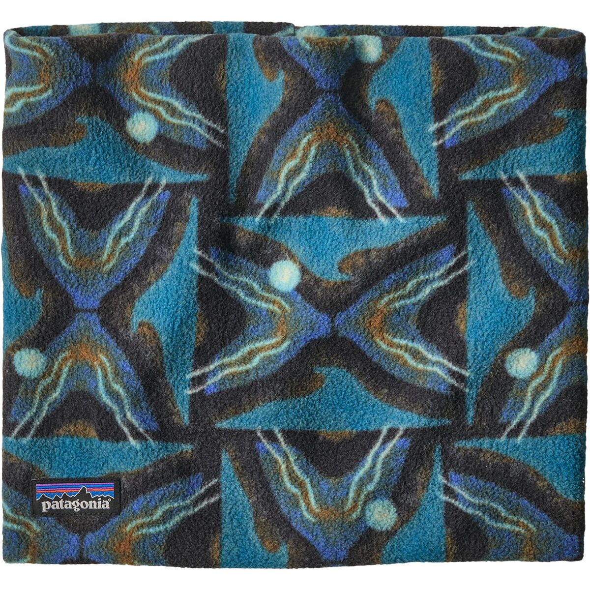 Image of Patagonia Micro-D Neck Gaiter Deep Freeze: Black, One Size