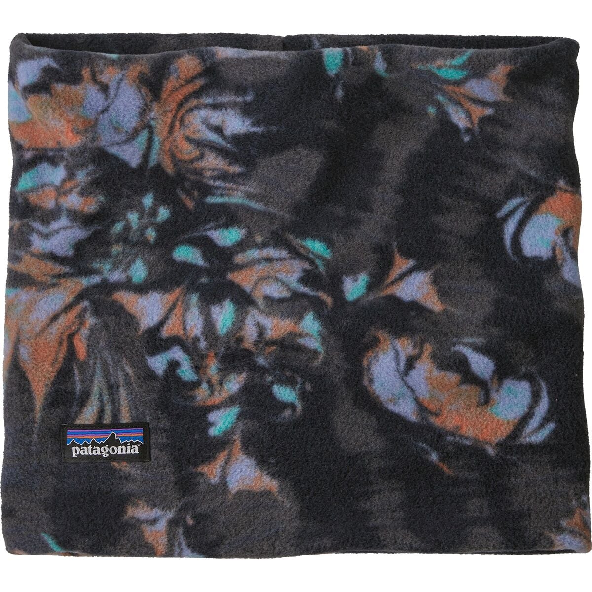 Patagonia Micro-D Neck Gaiter Swirl Floral: Pitch Blue