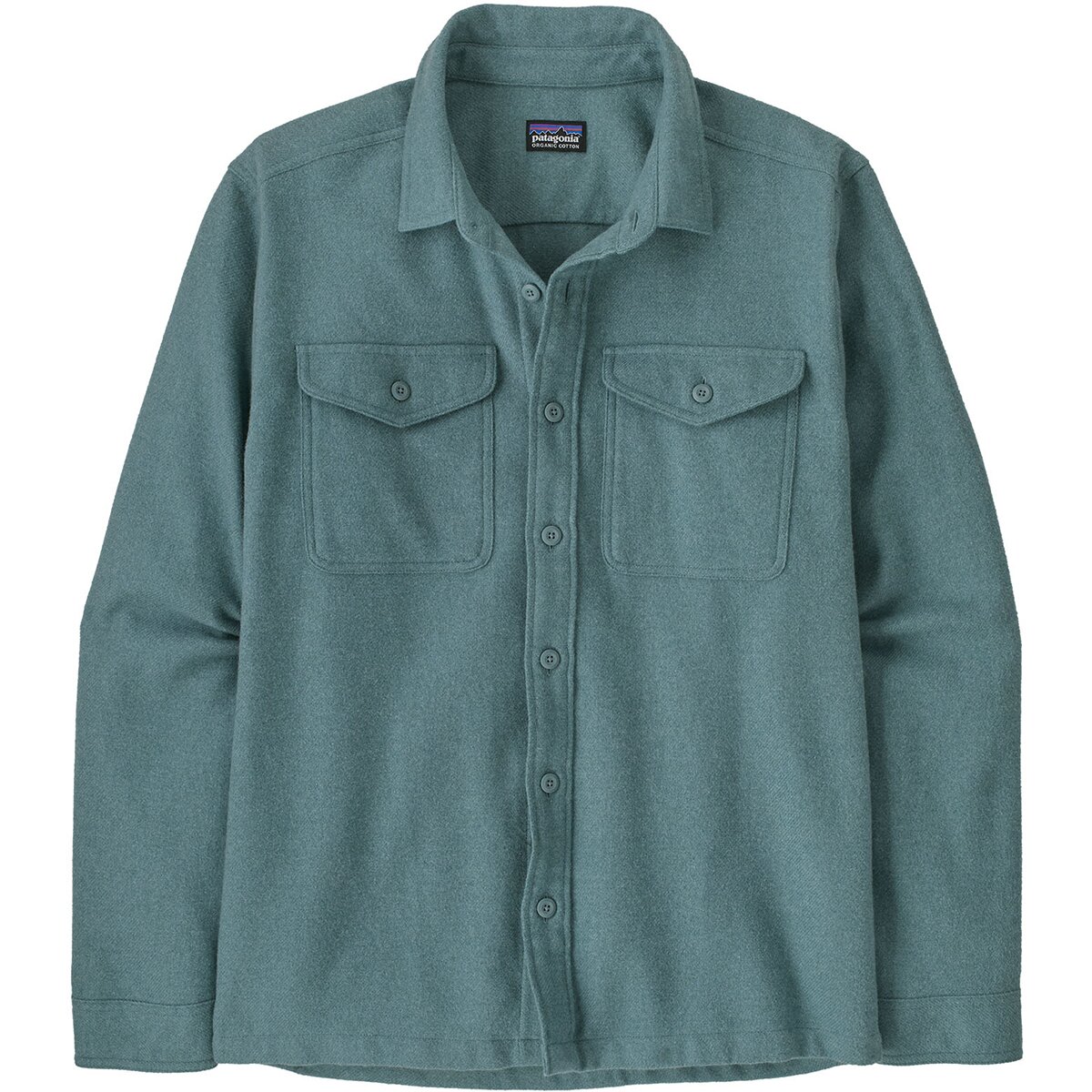 Image of Patagonia Fjord Flannel Shirt - Men's Whole Weave/Blue Sage, L