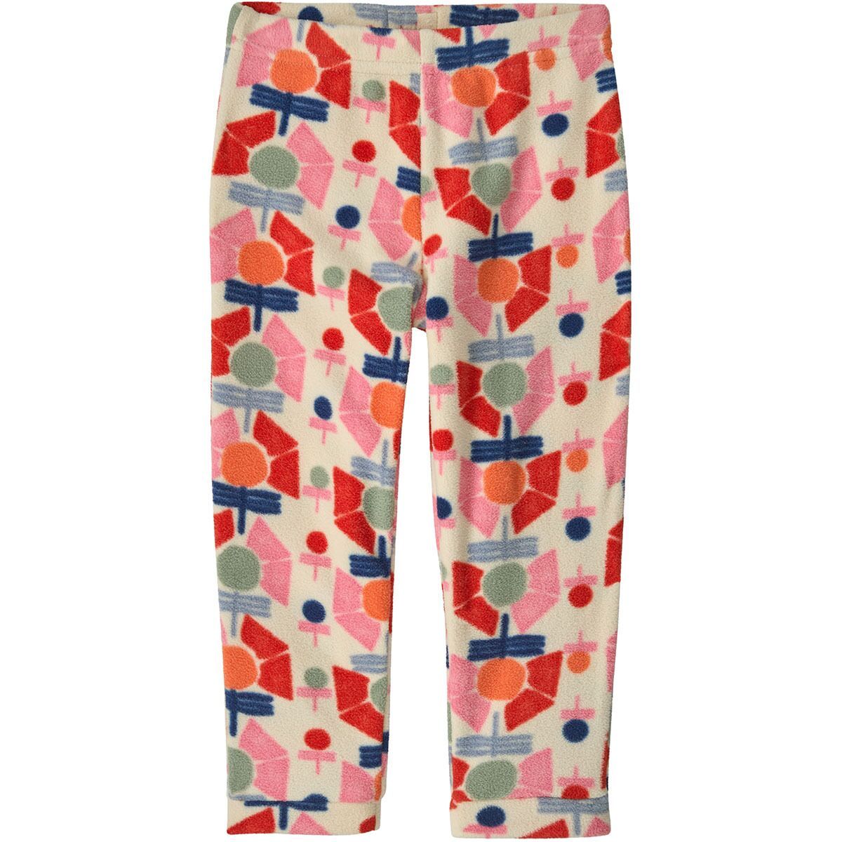 Patagonia Micro D Bottom - Toddlers' Stamped Floral: Natural, 2T