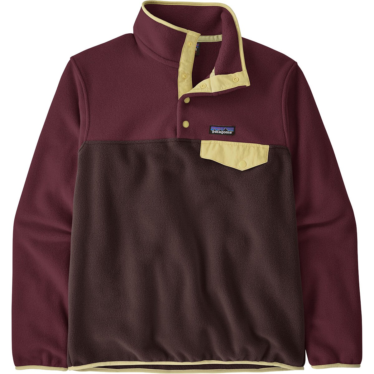 Image of Patagonia Synchilla Lightweight Snap-T Fleece Pullover - Women's Den Brown, M
